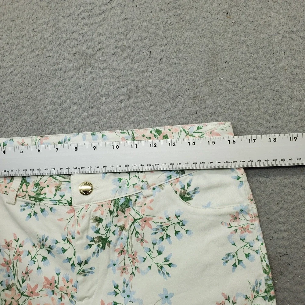 Floral Print Women's Pants - Picture 3 of 13
